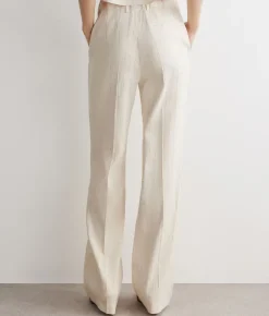 Pantalone gessato paillettes