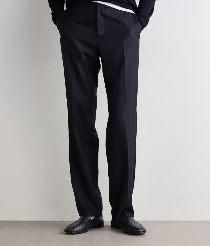 Pantalone in cashmere seta
