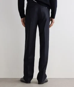 Pantalone in cashmere seta