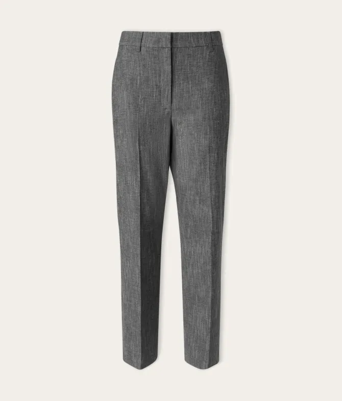 Pantalone in cotone effetto denim