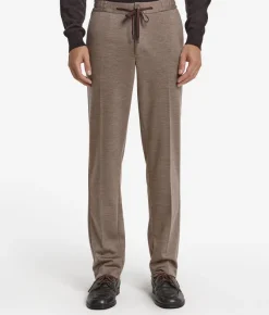 Pantalone in jersey di lana
