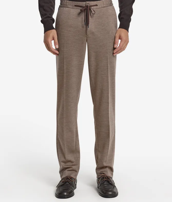 Pantalone in jersey di lana