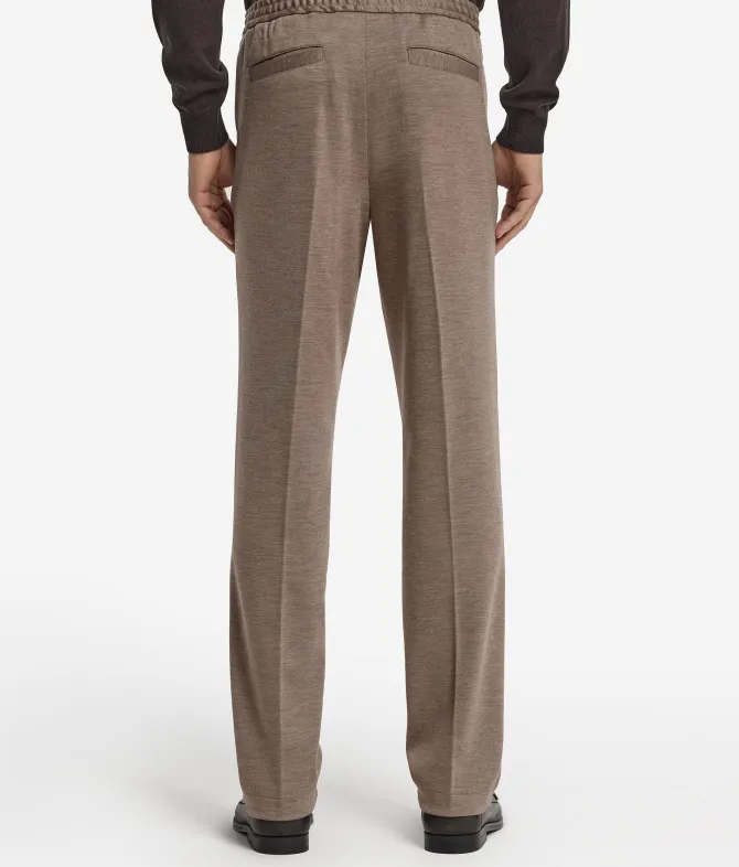 Pantalone in jersey di lana