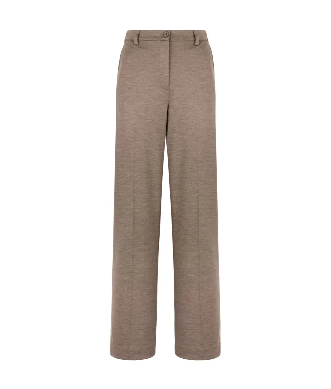 Pantalone in jersey di lana