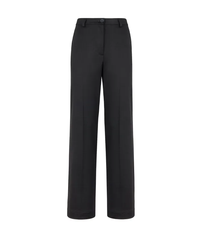 Pantalone in jersey di lana