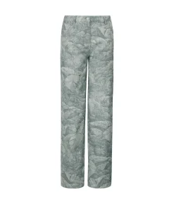 Pantalone jacquard in cotone