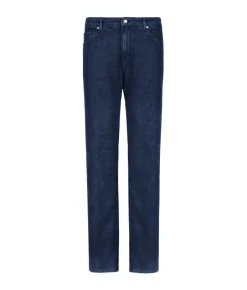 Pantalone Jeans in cotone e cashmere