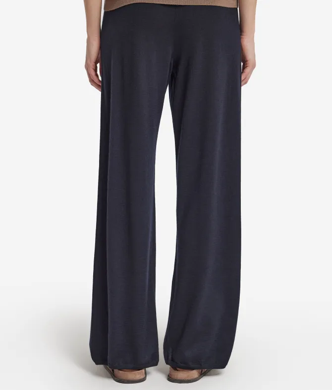 Pantalone palazzo in Cashmere Ultrafine