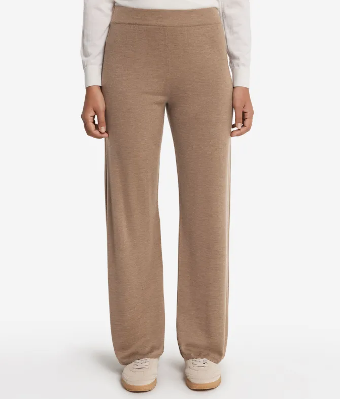 Pantalone palazzo in Cashmere Ultrafine