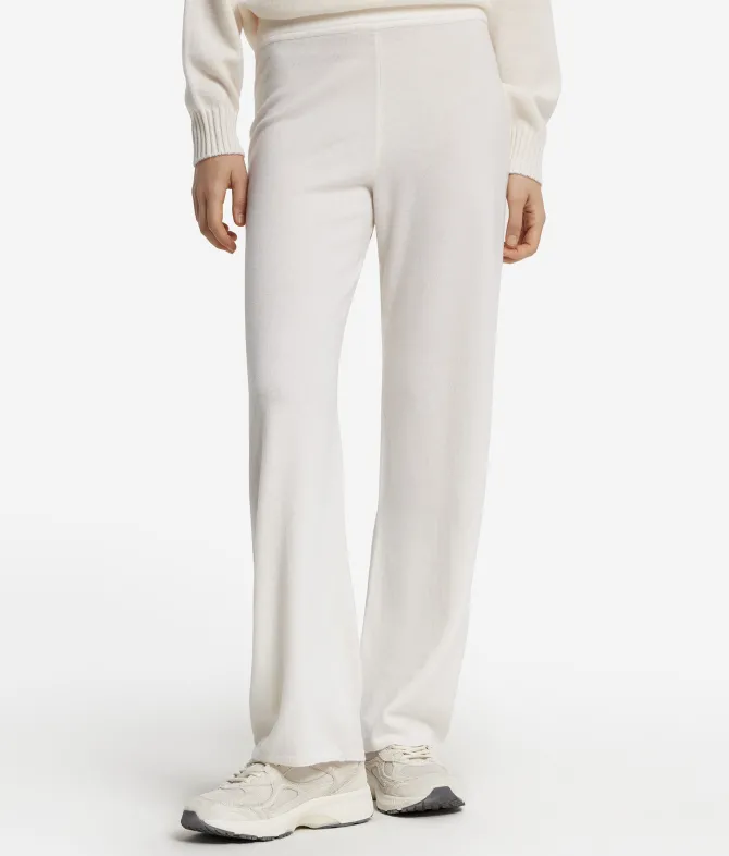 Pantalone palazzo in Cashmere Ultrasoft