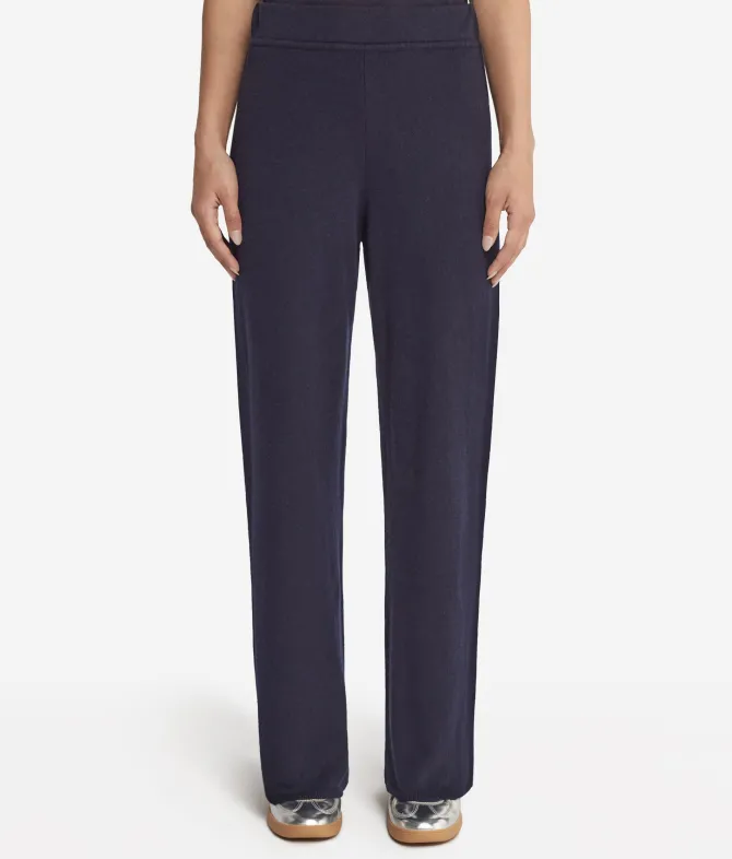 Pantalone palazzo in Cashmere Ultrasoft