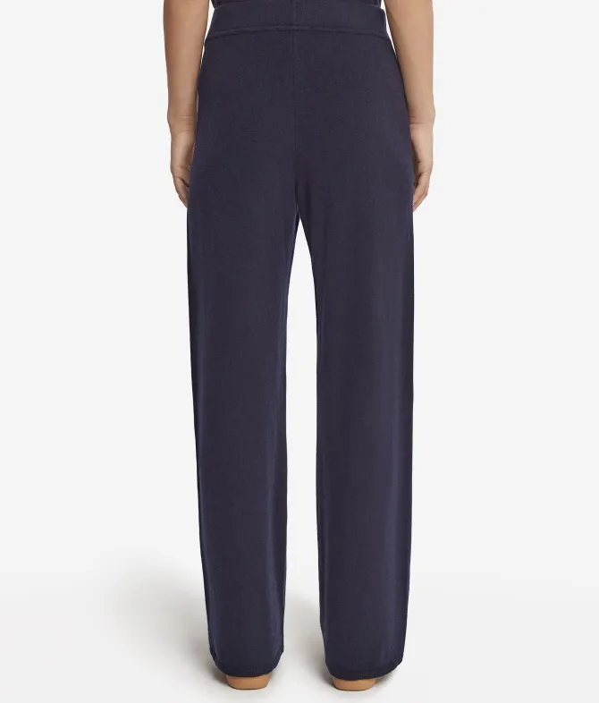 Pantalone palazzo in Cashmere Ultrasoft