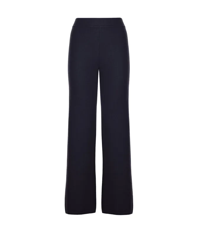Pantalone palazzo in Cashmere Ultrasoft