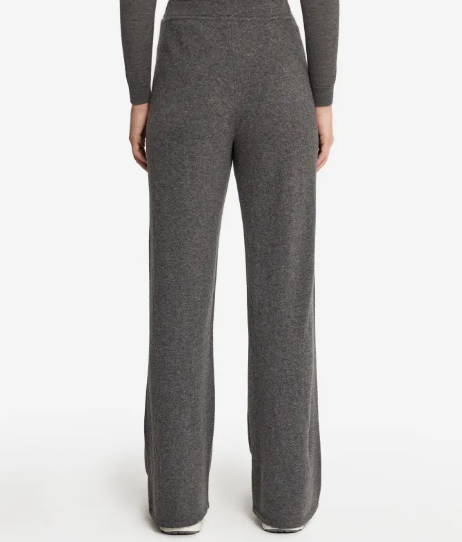 Pantalone palazzo in Cashmere Ultrasoft