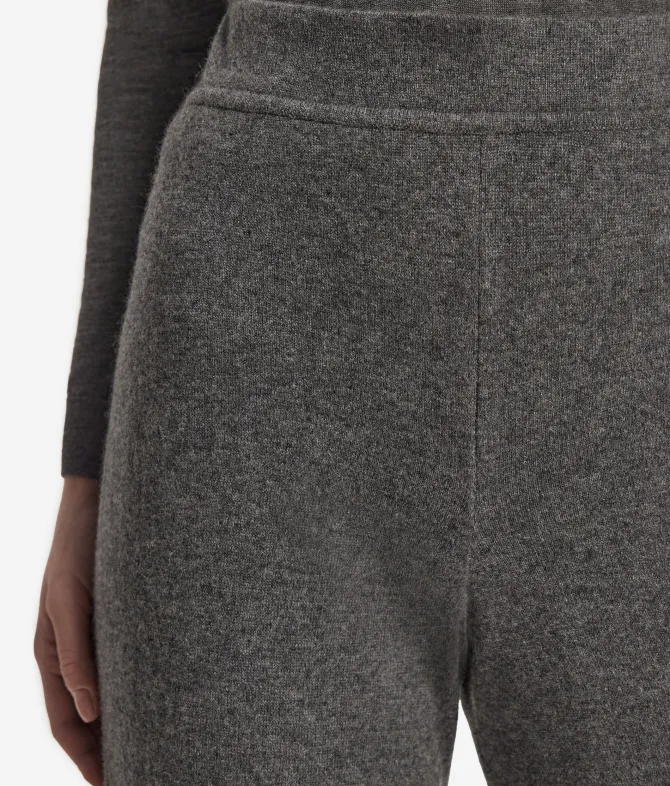Pantalone palazzo in Cashmere Ultrasoft