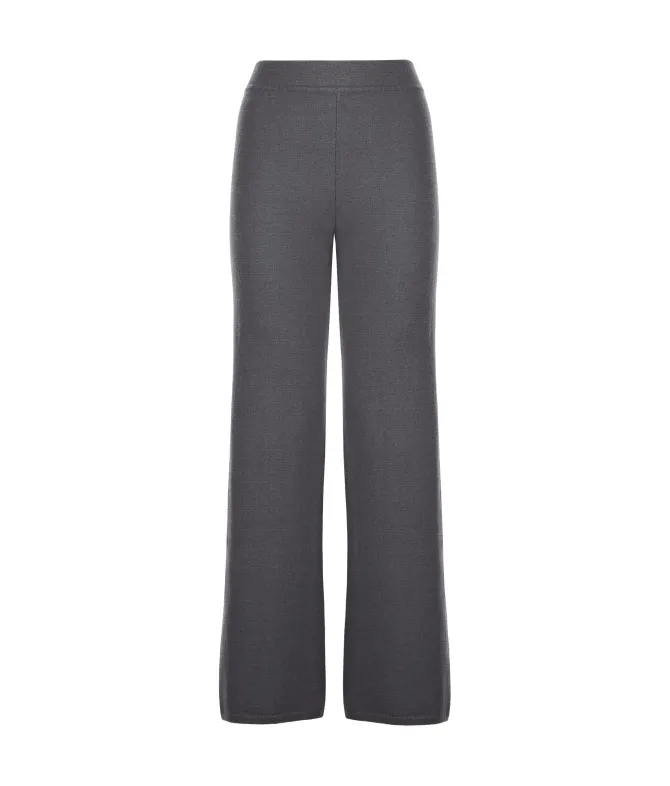 Pantalone palazzo in Cashmere Ultrasoft