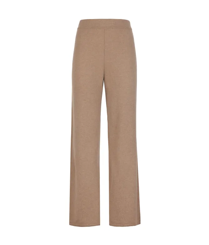 Pantalone palazzo in Cashmere Ultrasoft