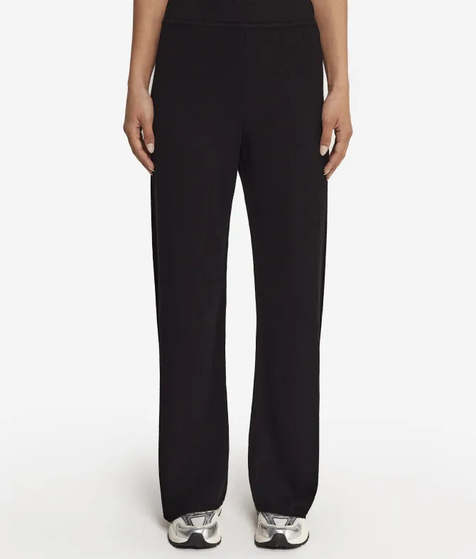 Pantalone palazzo in Cashmere Ultrasoft