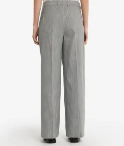 Pantalone palazzo in cotone