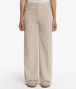 Pantalone palazzo in cotone