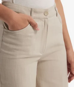 Pantalone palazzo in cotone