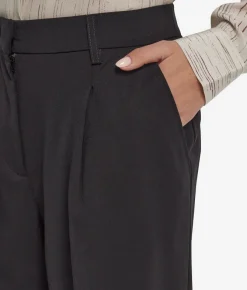 Pantalone palazzo in lana