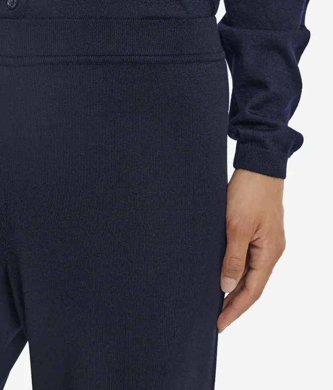 Pantalone palazzo in seta cotone