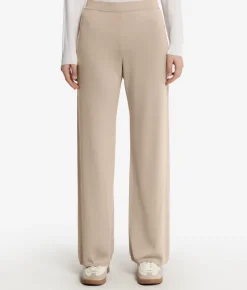Pantalone palazzo in seta cotone