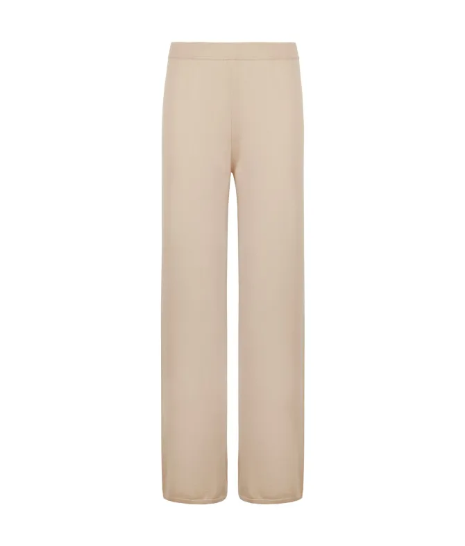 Pantalone palazzo in seta cotone