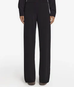 Pantalone palazzo in seta cotone