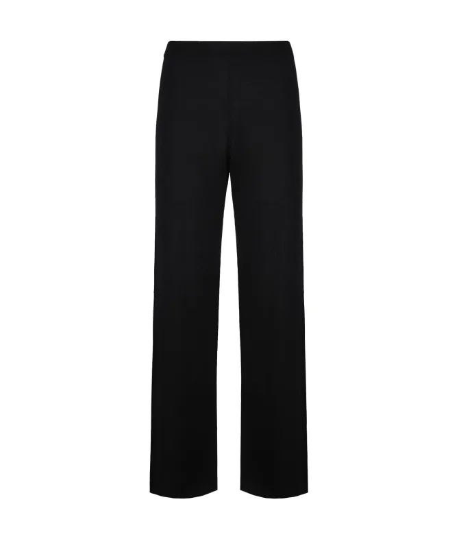Pantalone palazzo in seta cotone