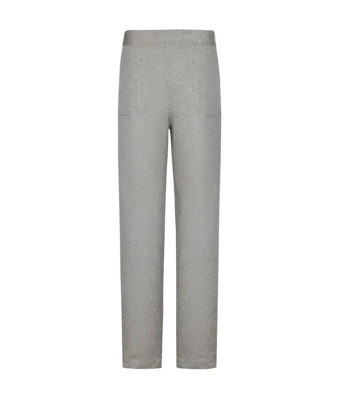Pantalone reversibile in lino e cotone