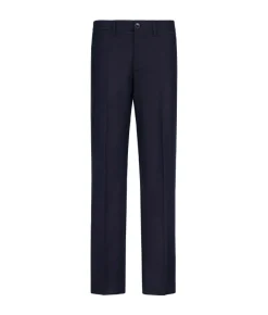 Pantalone waffle in lino cotone