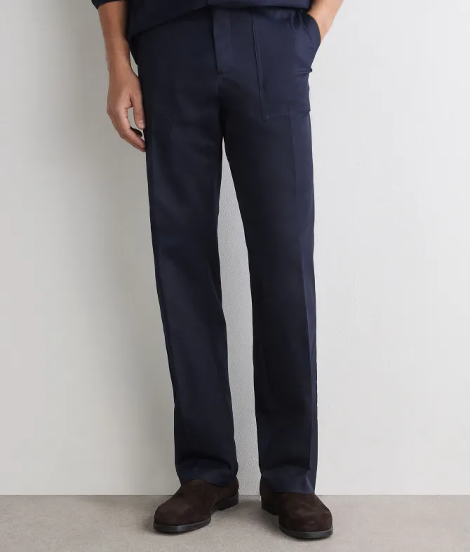 Pantalone worker in cotone