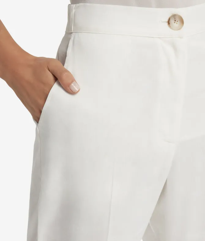 Pantaloni lino e viscosa