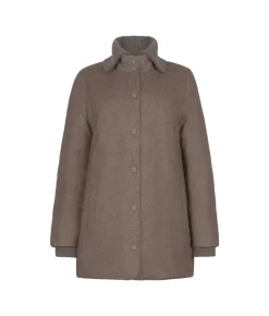 Piumino in seta e cashmere
