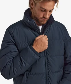 Piumino reversibile in cashmere