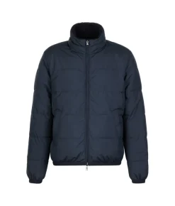 Piumino reversibile in cashmere