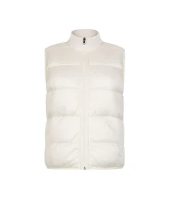 Piumino smanicato reversibile in bouclé