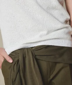 Polo bouclè in cotone