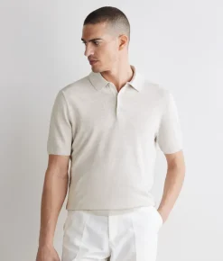 Polo in lino cotone