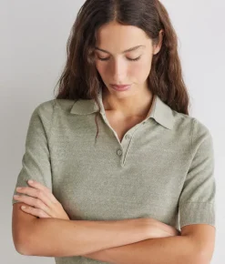 Polo in lino cotone