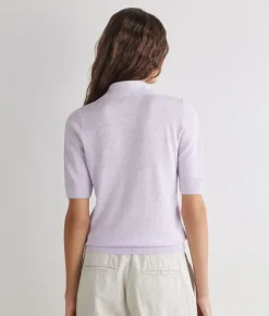 Polo in lino cotone
