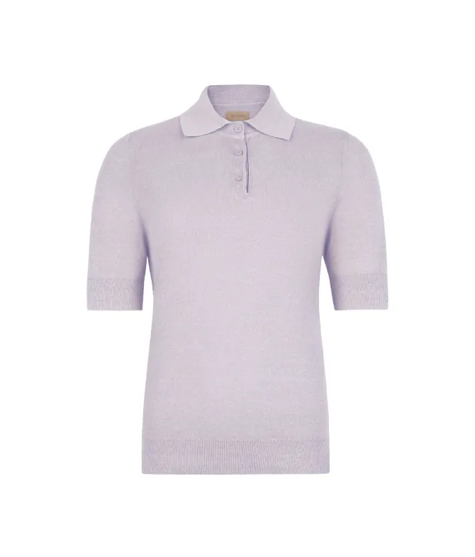 Polo in lino cotone
