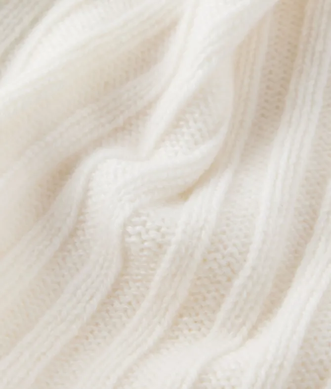 Scaldacollo a coste in Cashmere Ultrasoft