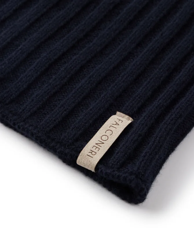 Scaldacollo a coste in Cashmere Ultrasoft