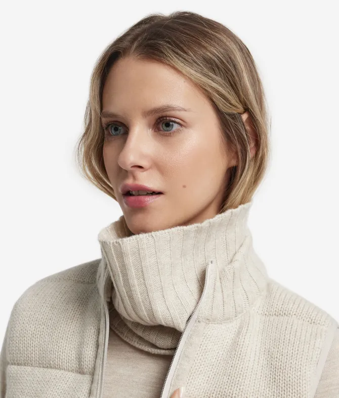 Scaldacollo a coste in Cashmere Ultrasoft