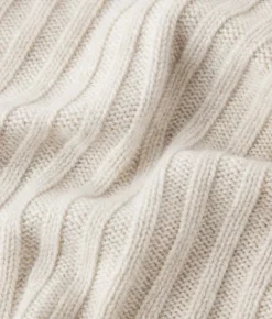 Scaldacollo a coste in Cashmere Ultrasoft