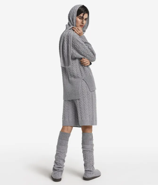 Sciarpa con intreccio in Cashmere Ultrasoft