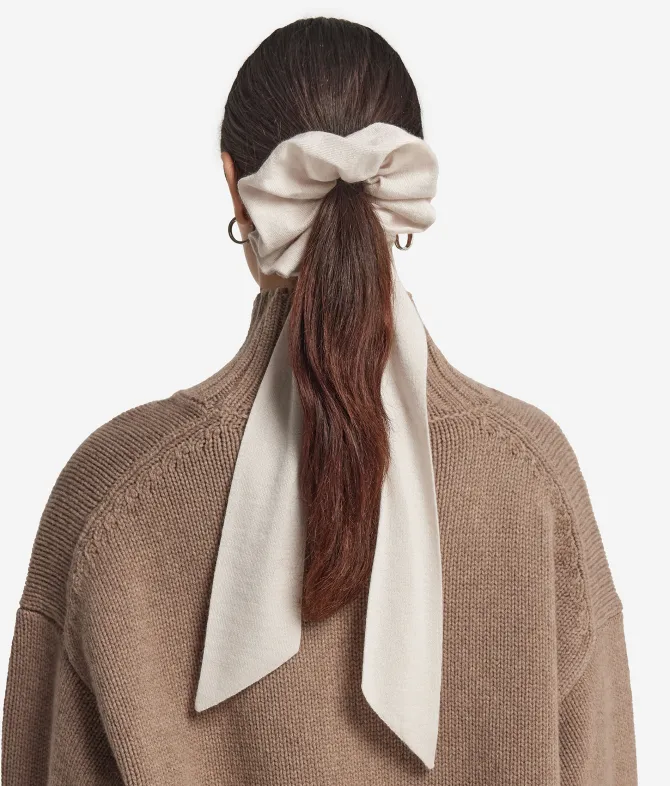 Scrunchie in cashmere